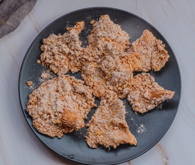 Air fried Oyster Mushrooms (THE VEGAN KFC) Babe street